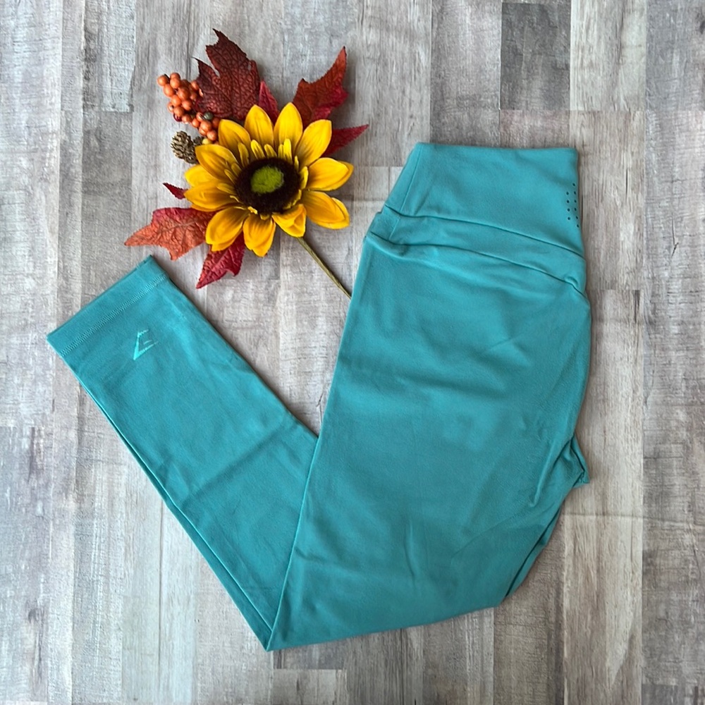 Whitney x Gymshark LEGGINGS ONLY Deep Sage